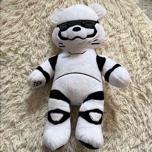 Build a Bear Plush Stormtrooper Bear Toy